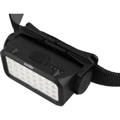 Lanterna Led Recarregável Para Cabeça Lcv 032 Vonder