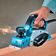 Plaina Elétrica 82mm 3-1-4'' 620W Com Calibrador Faca Guia Chave Soquete Madeira Kp0800 Makita 220V