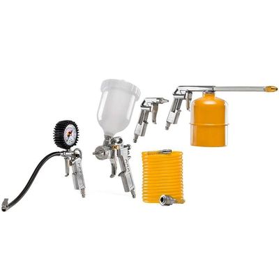 Kit Pintura 5 Pçs Aplic. Pintura Pulv Calib Tekna Kca5p