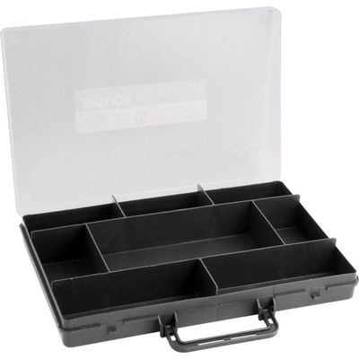 Organizador Plástico 32,5x22x5cm 8 Div Fixas Vd8020 Vonder