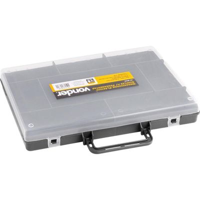 Organizador Plástico 32,5x22x5cm 8 Div Fixas Vd8020 Vonder
