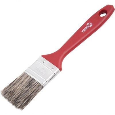 Pincel 1.1-2 Cerda Gris Cabo Plástico Para Tintas Latéx E A