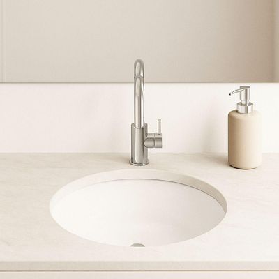 Cuba De Embutir Docol 39x39 90019117026 Redonda Branca Branco