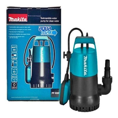 Bomba Elétrica 300W Para Água Limpa Pf0300 Makita 220V