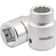 Soquete Estriado Enc 3-4 22mm Curto Vanád. Vonder