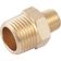 Adaptador Niple Red 1-2x1-4" Npt Latão Macho-macho Vonder