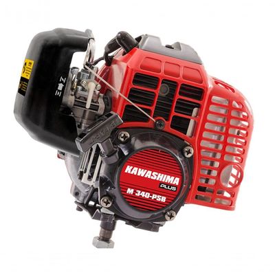 Motor 32,6cc Kawashima Plus M340p 2 Tempos Para Roçadeiras
