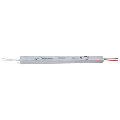 Fonte Driver Slim Fita De Led 100-240v 2.5a 60w Black + Decker