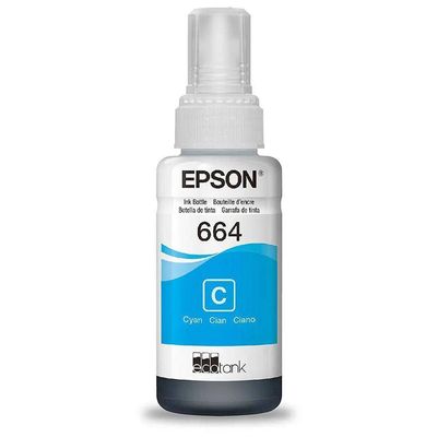 Refil Epson 664 - Ciano - 70ml - T664220al
