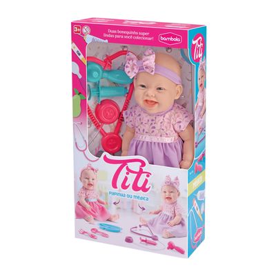 Boneca Titi Médica Bambola