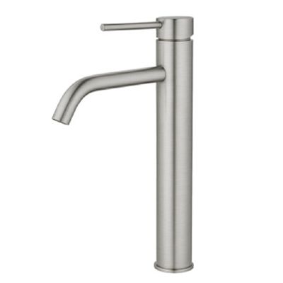 TORNEIRA DROP BICA ALTA PARA LAVATORIO EM AÇO INOX ESCOVADO DP8102