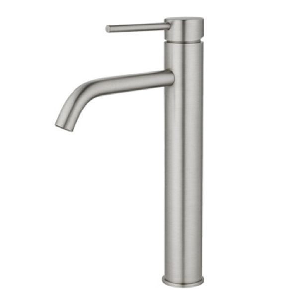 TORNEIRA DROP BICA ALTA PARA LAVATORIO EM AÇO INOX ESCOVADO DP8102