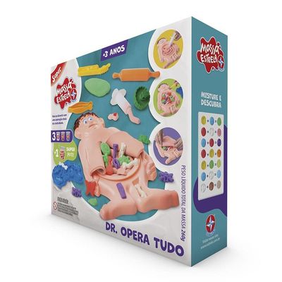 Kit Massa Estrela Dr Opera Tudo