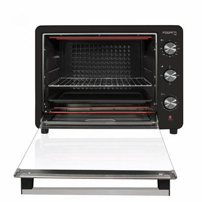 Forno Elétrico De Bancada 60Litros Fogatti Black I60Preto 220V