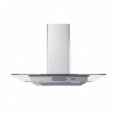 Coifa De Parede 75cm Vidro Reto Duto Slim Fogatti Inox 220V