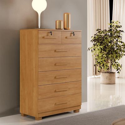 Cômoda Gaveteiro New Espanha 7 Gavetas - Benetil Cinamomo