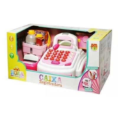 Caixa Registradora Infantil Com Som E Luz DMT3815 DM Toys