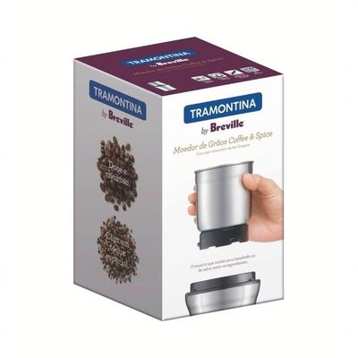 Moedor De Grãos Tramontina By Breville Coffee & Spice 220 V