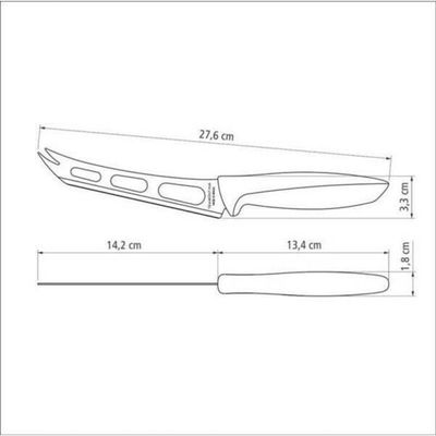Faca Para Queijo Tramontina 6 Plenus Off White