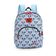 Mochila Juvenil Feminina Mickey Mouse Luxcel BMK78647 Azul