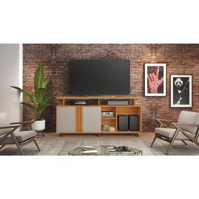 Rack Para Tv Até 58 Polegadas Humor Jcm Móveis Cinamomo-off White