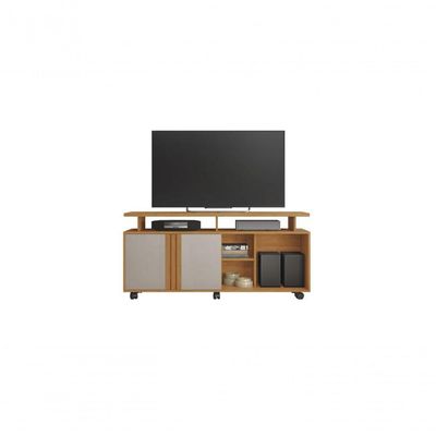 Rack Para Tv Até 58 Polegadas Humor Jcm Móveis Cinamomo-off White