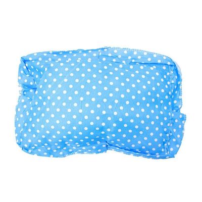 Mini Berço De Bebe Portatil Com Mosquiteiro Ninho Acolchoado Azul