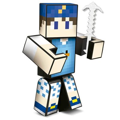 Boneco Beto Gamer 15cm com 3 Acessórios Algazarra