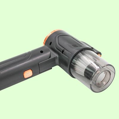 Mini Aspirador De Po Portatil Vertical Usb Recarregavel 2 Em 1 Retratil Automotivo Sofa Preto