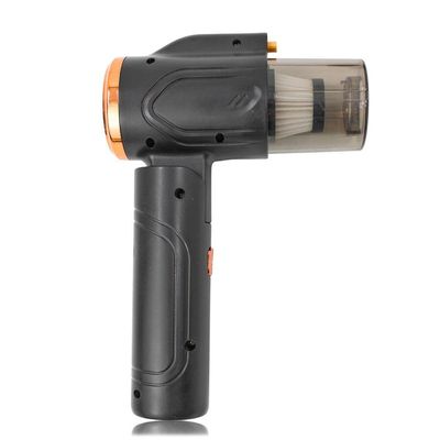 Mini Aspirador De Po Portatil Vertical Usb Recarregavel 2 Em 1 Retratil Automotivo Sofa Preto