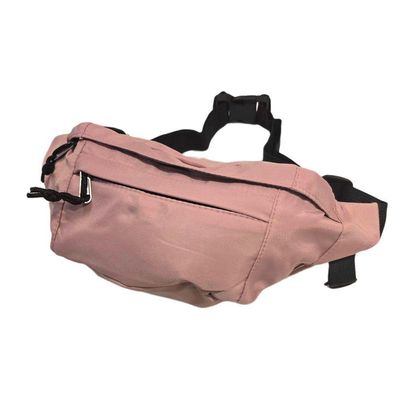 Pochete Bolsa Grande Transversal Ajustável Lisa Dinheiro Rosa