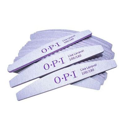 Lixa Lavavel Boomerang 100-180 25 Unidades Unha Gel Fibra