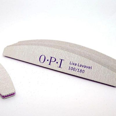 Lixa Lavavel Boomerang 100-180 25 Unidades Unha Gel Fibra