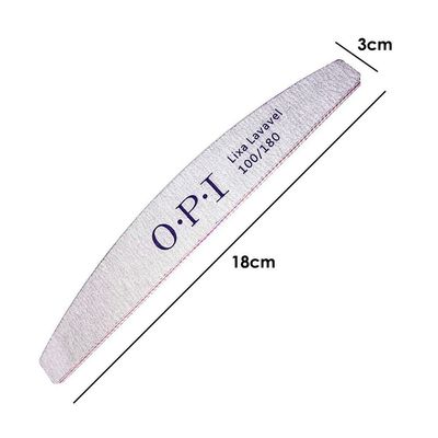 Lixa Lavavel Boomerang 100-180 25 Unidades Unha Gel Fibra