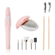 Kit Lixa De Unha Eletrica Profissional Completa