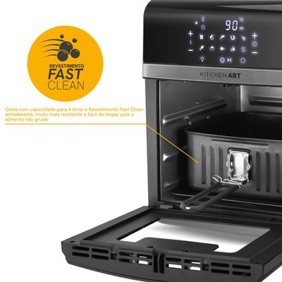 Air Fryer Oven Philco 12L Kitchen Art Digital KFR02 127V