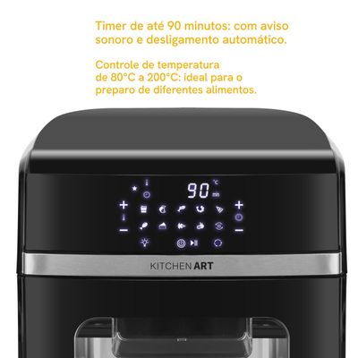 Air Fryer Oven Philco 12L Kitchen Art Digital KFR02 127V