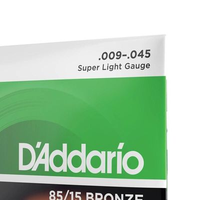 Encordoamento De Aco Para Violão Ez890 6 Cordas Super Light
