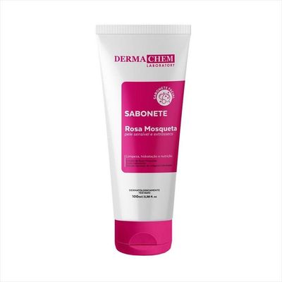 Dermachem Sabonete Hidratante Rosa Mosqueta 100mls 6183
