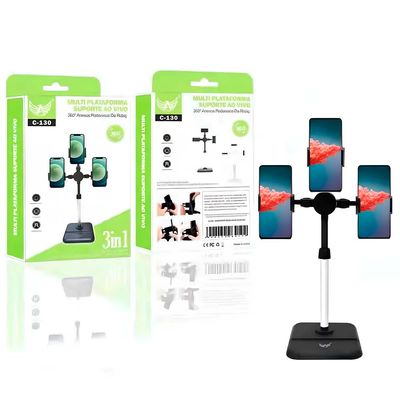 Suporte de Celular Multi plataforma 3 em 1 C-130 Caerus