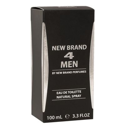 New Brand 4 Men Eau De Toilette - Perfume Masculino 100ml