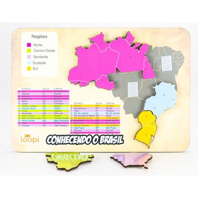 Jogo do Brasil - T0015 - Loopi Toys
