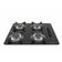 Cooktop Fogatti Safe Ferro Fundido 4 Bocas A Gas Preto Bivolt