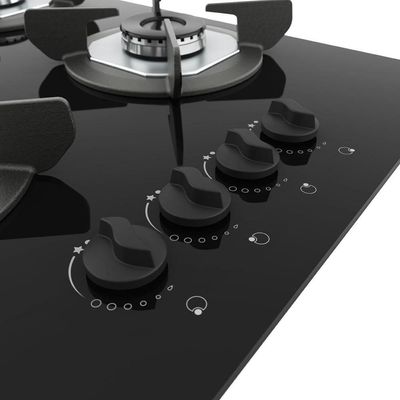 Cooktop Fogatti Safe Ferro Fundido 4 Bocas A Gas Preto Bivolt