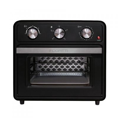 Forno Air Fryer 22l Fogatti - Multifunções Preto 110V