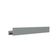 Porta Shampoo Linear 80cm Chumbo Fosco