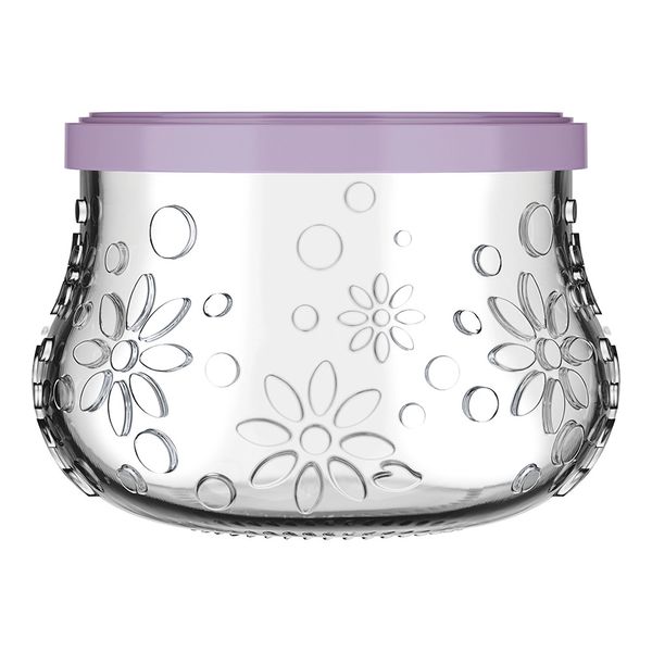 Tigela em Vidro Nadir Nature com Tampa 200ml Tigela em Vidro Nadir Nature com Tampa 200ml