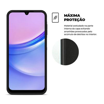 Capa para Samsung Galaxy A15 - Silicon Veloz - Gshield