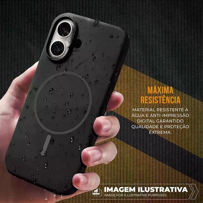 Capa case capinha para iPhone 17 Pro - Silicon Liquid Magsafe - Desert - Gshield