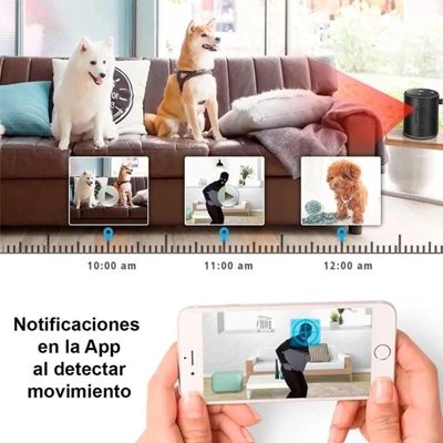 Mini Micro Camera Espiã Monitoramento Segurança Wifi 1080p